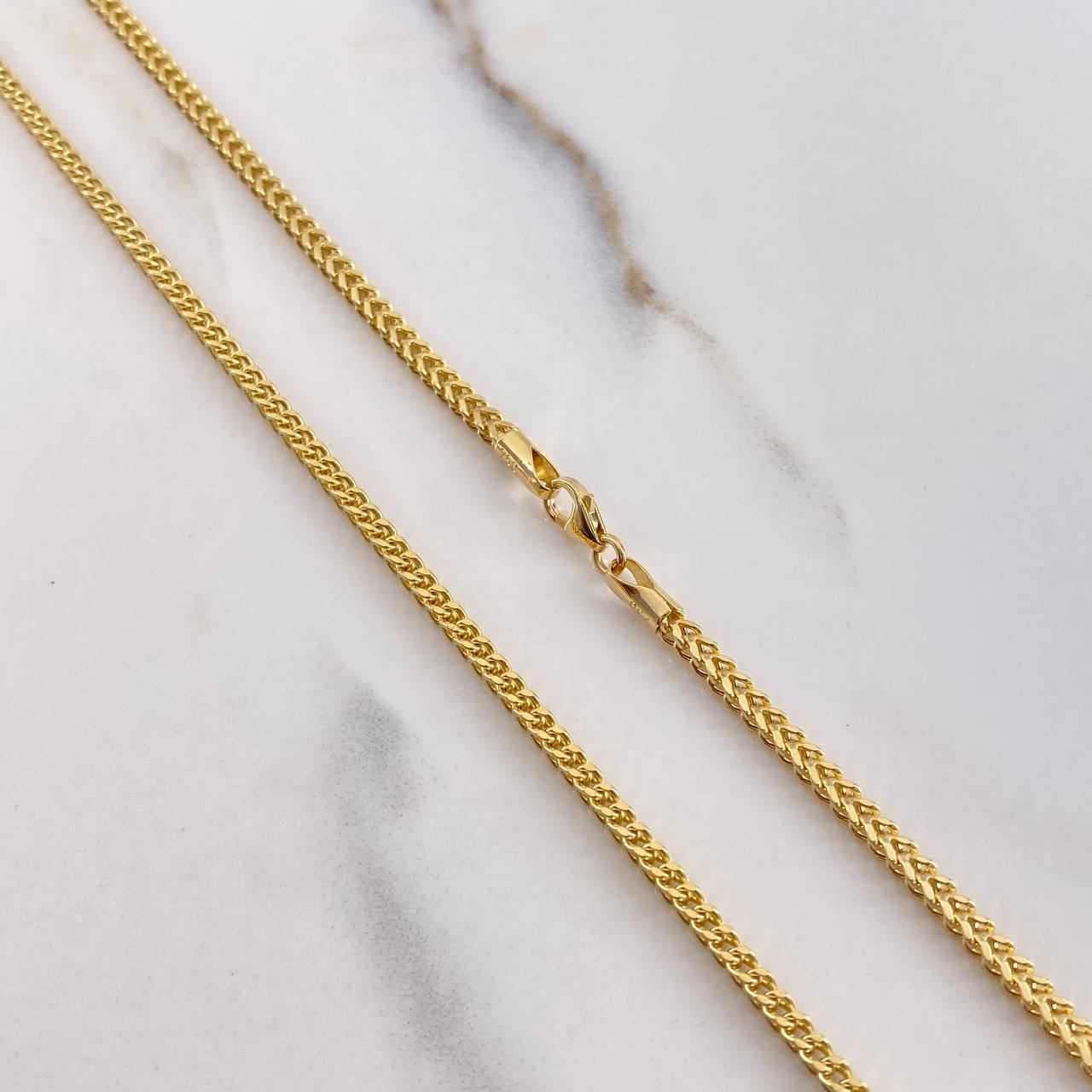 Cadena Franco 8.5gr / 60cm / 3mm Oro Amarillo +4 $