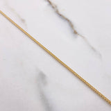 Cadena Franco 6.2gr / 60cm / 1mm Oro Amarillo +4 $