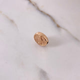 Herraje Virgen Milagrosa Tambor 0.7gr / 1.2cm / Troquelado Oro Rosa $