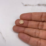 Herraje Virgen de Guadalupe Tambor 0.45gr / 0.8cm / Troquelado Oro Rosa $
