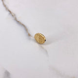 Herraje Virgen de Guadalupe Tambor 0.75gr / 1.2cm / Troquelado Oro Amarillo $