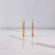 Candongas Tribal 1.65gr / 2.3cm / Oro Amarillo $