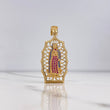 Dije Virgen de Guadalupe 7.5gr / 4.7cm / Circones Blancos Azules Fucsias Oro Amarillo $