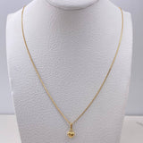 Cadena Veneciana 1.4gr / 50cm + Dije Corazon 0.2gr / 1cm / Oro Amarillo (Oferta) $