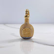 Dije Botella Don Julio 6.95gr / 4.2cm / Circones Blancos Azules Oro Amarillo $