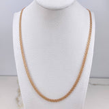 Cadena China 4.15gr / 45cm / 4mm Oro Rosa +0 &