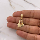 Dije Rostro Cristo 3.5gr / 2.7cm / Tres Oros $