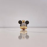 Dije Raton 3.5gr / 2.5cm / Circones Blancos Negros Dos Oros Amarillo Blanco (Oferta) $