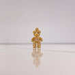 Dije Oso Articulado Bufanda 5gr / 3cm / Circones Blancos Negros Oro Amarillo $