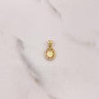 Dije Virgen Milagrosa 0.75gr / 1.7cm / Circones Rosados Azules Oro Amarillo $