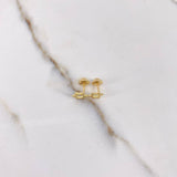 Topos Estrella De David 0.8gr / Lisos Oro Amarillo $