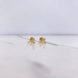 Topos Tijeras 0.7gr / Circones Blancos Oro Amarillo $