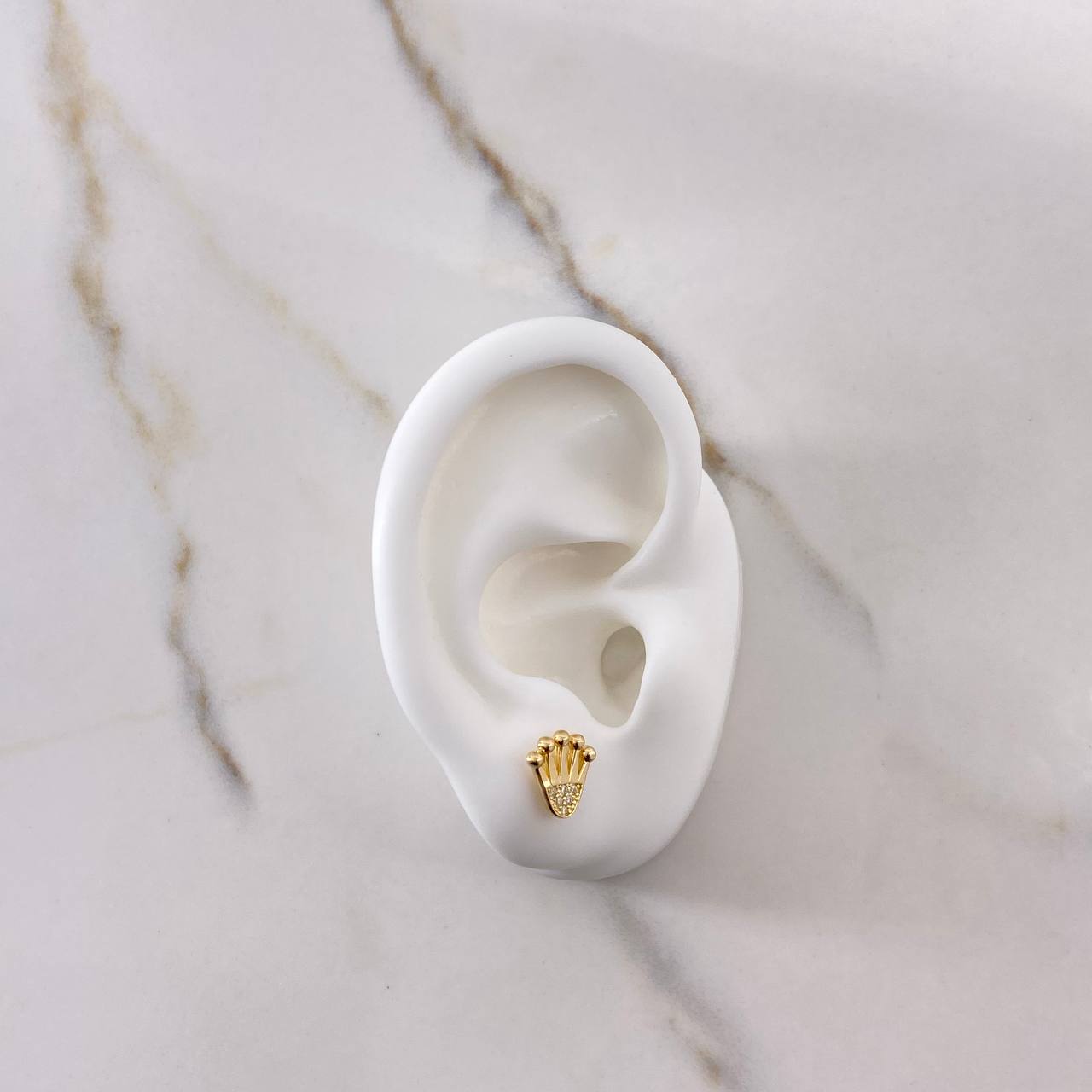 Topos Corona RX 0.8gr / Circones Blancos Oro Amarillo $