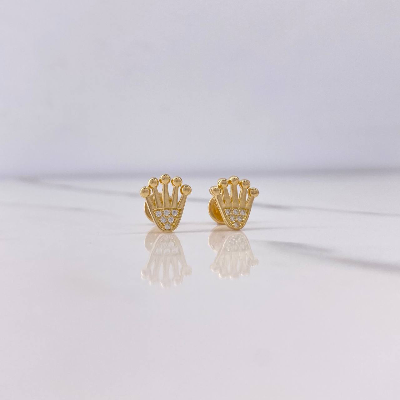 Topos Corona RX 0.8gr / Circones Blancos Oro Amarillo $
