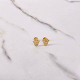 Topos Corona RX 0.8gr / Circones Blancos Oro Amarillo $