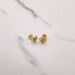 Topos Corazon 1.1gr / Circones Blancos Verdes Oro Amarillo $