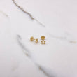 Topos Silueta Estrella 0.6gr / Lisos Oro Amarillo $