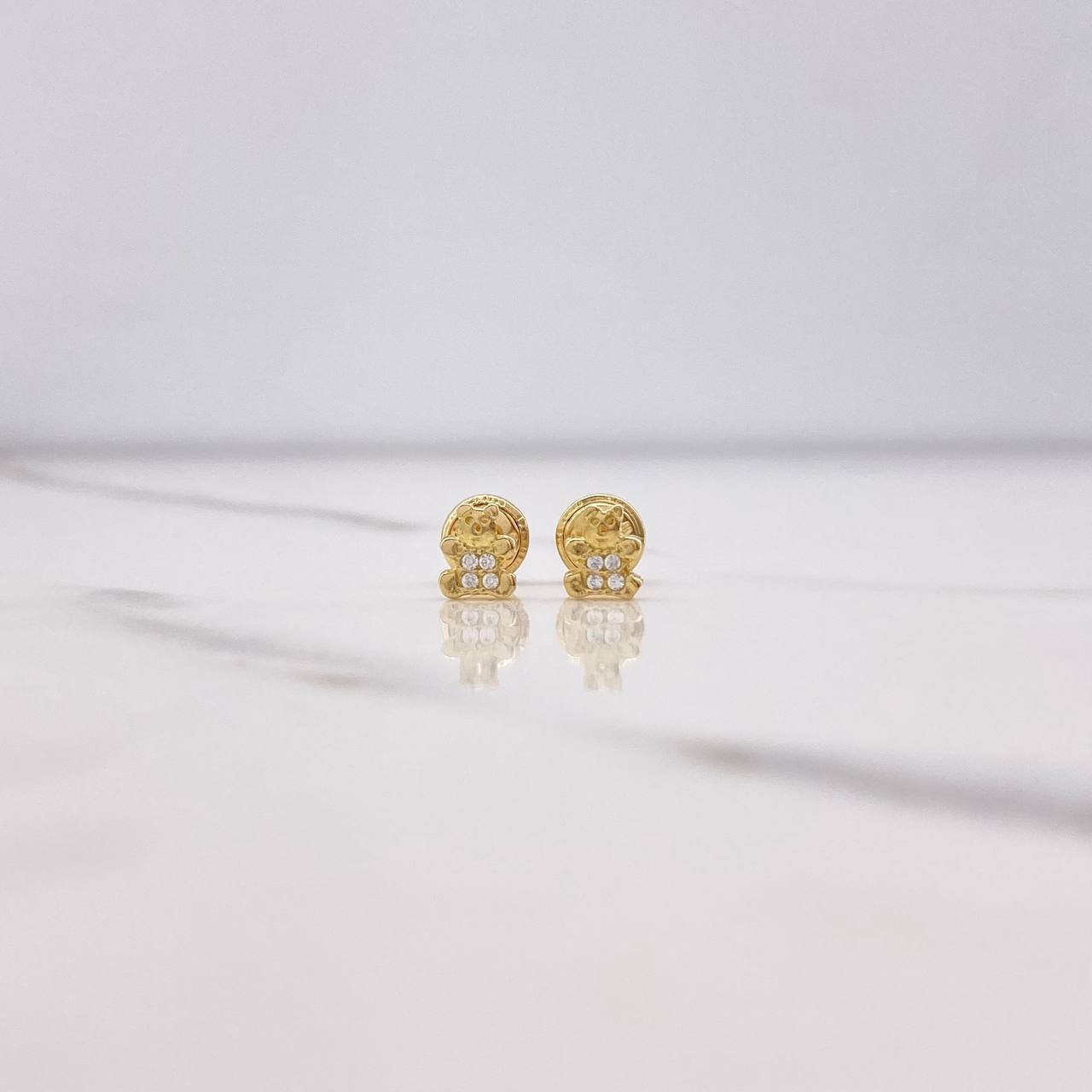Topos Oso 0.8gr / Circones Blancos Oro Amarillo $