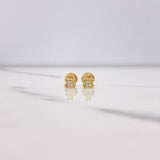 Topos Oso 0.8gr / Circones Blancos Oro Amarillo $