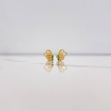 Topos Mariposa Silueta 0.85gr / Circones Verdes Oro Amarillo $