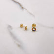 Topos Circulo 0.85gr / Circones Colores Oro Amarillo $