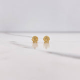 Topos Flor Lisa 0.6gr / Oro Amarillo $