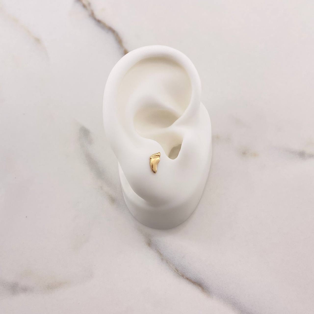 Topos Pies 0.4gr / Lisos Oro Amarillo 18K &