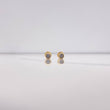Topos Bisel 0.65gr / Circon Gris Oro Amarillo &