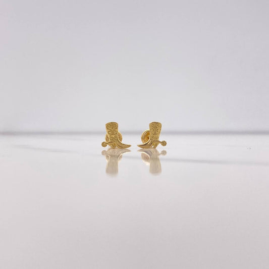 Topos Botas 1.1gr / Oro Amarillo &