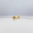 Topos Cruz 0.7gr / Diamantados Oro Amarillo $