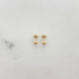 Topos Cruz 0.9gr / Circon Central Oro Amarillo $
