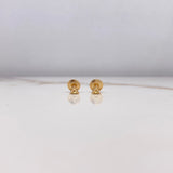 Topos Triangulo 0.5gr / Lisos Oro Amarillo $