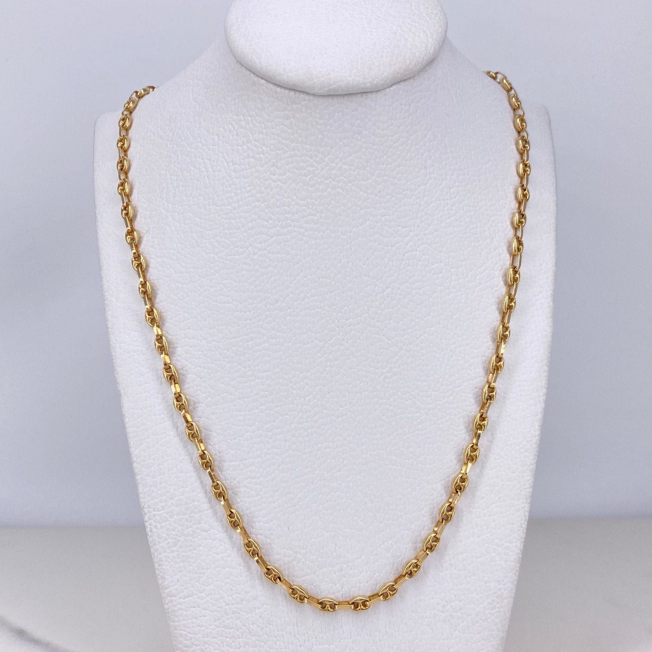 Cadena Calabrote 11.15gr / 60cm / 3.4mm Oro Amarillo $