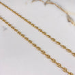 Cadena Calabrote 13.95gr / 60cm / 5mm Oro Amarillo $