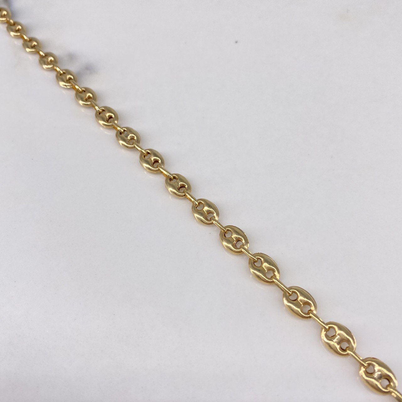 Cadena Calabrote 13.95gr / 60cm / 5mm Oro Amarillo $