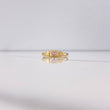 Anillo Corazon 0.9gr / T8 1/4 / Circon Rosado Oro Amarillo $