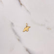 Dije Paloma 0.45gr / 1.8cm / Mate Oro Amarillo $