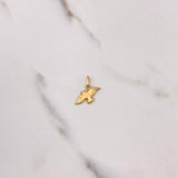Dije Paloma 0.45gr / 1.8cm / Mate Oro Amarillo $