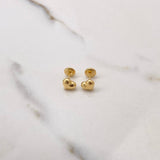 Topos Corazon  0.65gr / Troquelado Oro Amarillo $