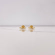 Topos Linea 0.75gr / Circones Blancos Oro Amarillo $