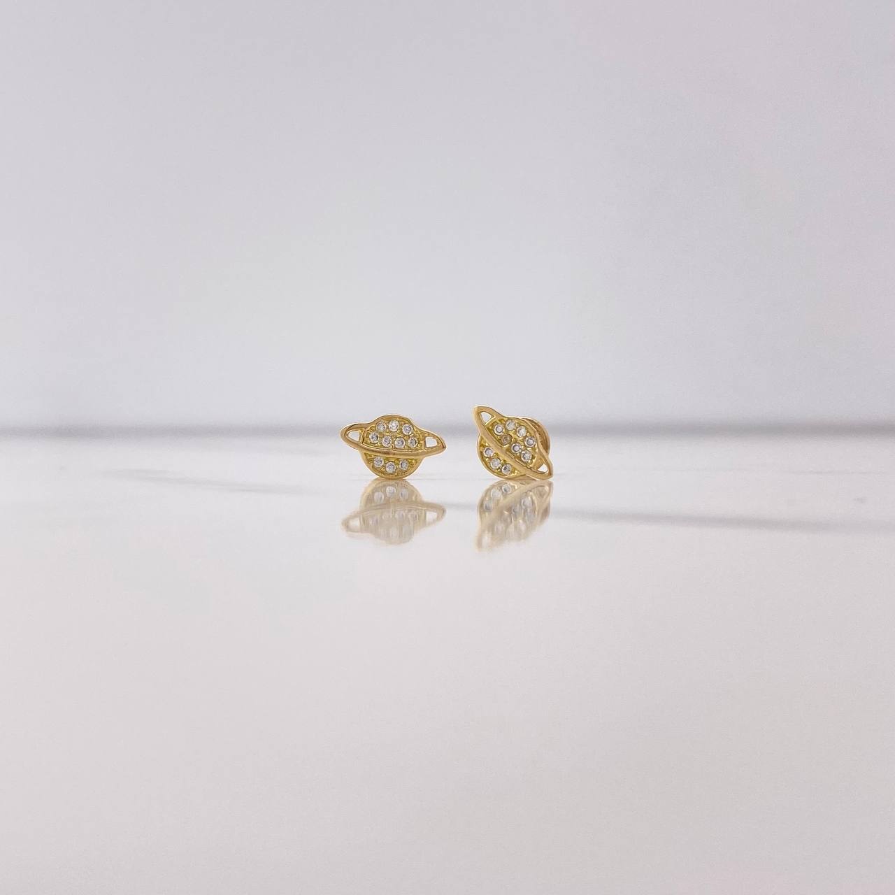 Topos Planeta 1.1gr / Circones Blancos Oro Amarillo &