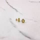 Topos Virgen de Guadalupe 1.45gr / Circones Verdes Oro Amarillo &