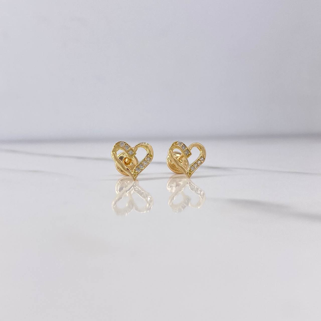 Topos Corazon Silueta 1gr / Lisos Circones Blancos Oro Amarillo &