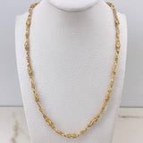 Cadena Dubai 34.9gr / 60cm / 4mm Oro Amarillo &