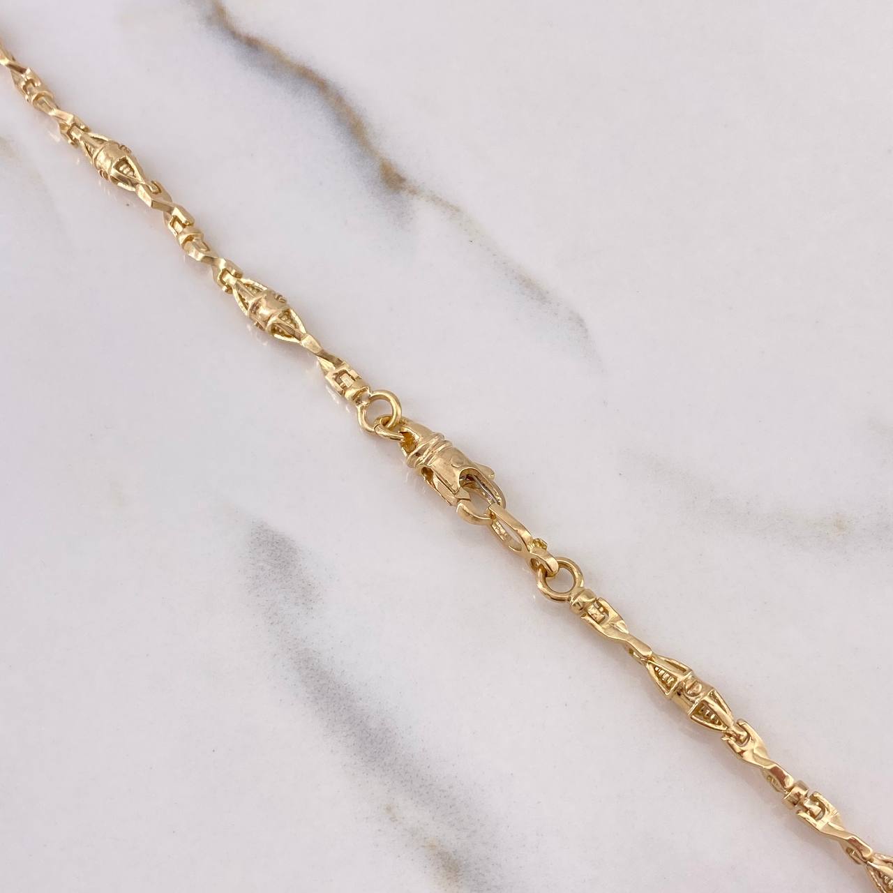 Cadena Dubai 34.9gr / 60cm / 4mm Oro Amarillo &