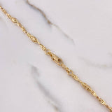 Cadena Dubai 34.9gr / 60cm / 4mm Oro Amarillo &