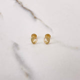 Topos Virgen María 0.75gr / Circones Blancos Oro Amarillo $