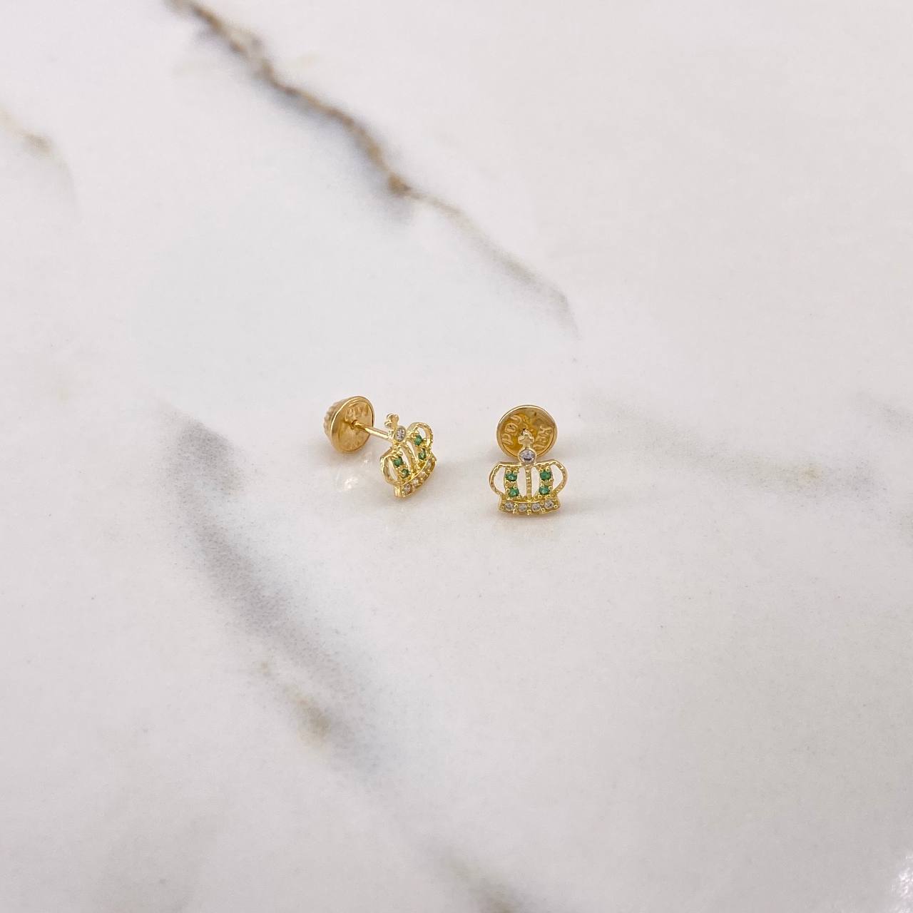 Topos Corona Real 0.8gr / Circones Verdes Blancos Oro Amarillo $