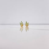 Topos Rama 0.7gr / Circones Verdes  Oro Amarillo $