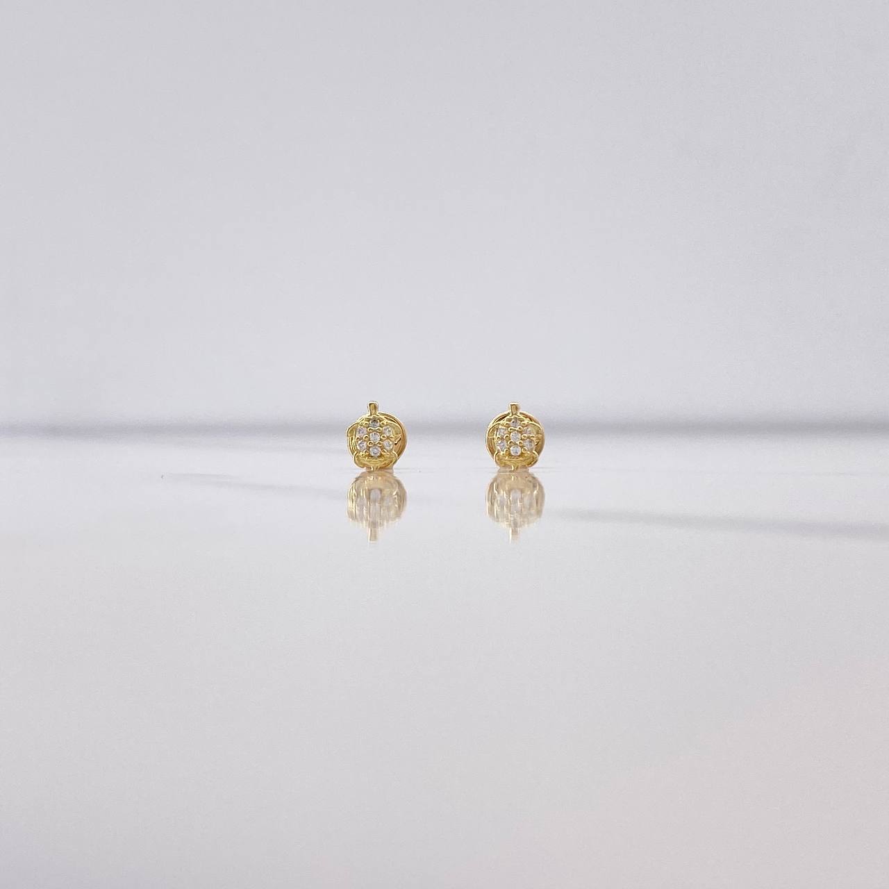 Topos Tortuga 0.65gr / Circones Blancos Oro Amarillo $